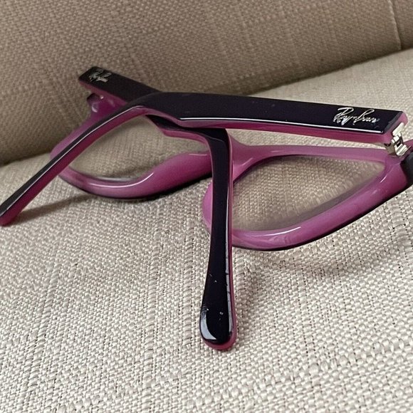 Ray-Ban Women Eyeglasses Dark brown/ Pink Glasses RB1531 48[]16 130 Frame - Picture 3 of 13